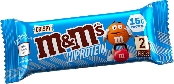 M&M's HiProtein Bar - 12 x 51 g