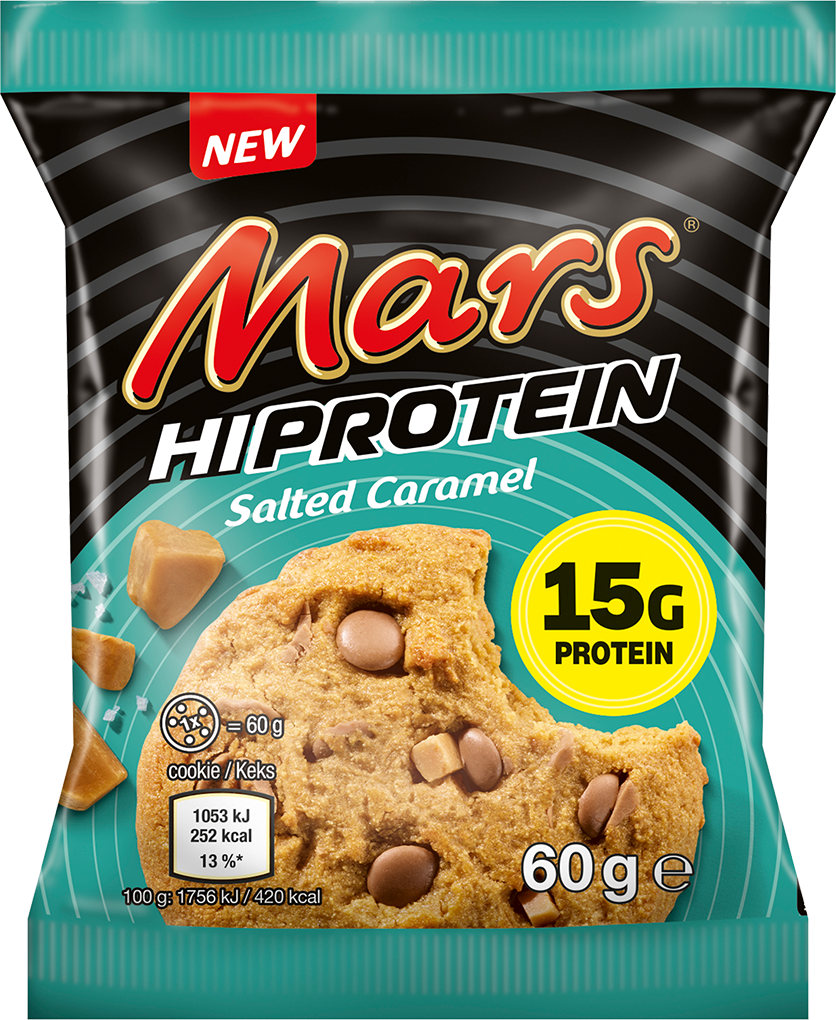 Mars HiProtein Cookie - 12 x 60 g - Salted Caramel