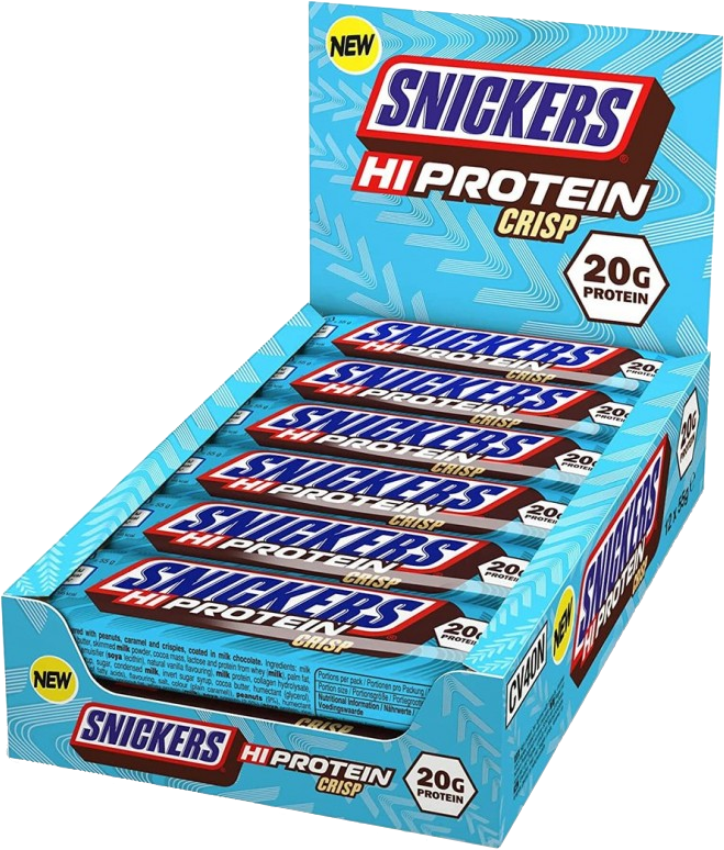 Snickers HiProtein Bar  - 12 x 55 g