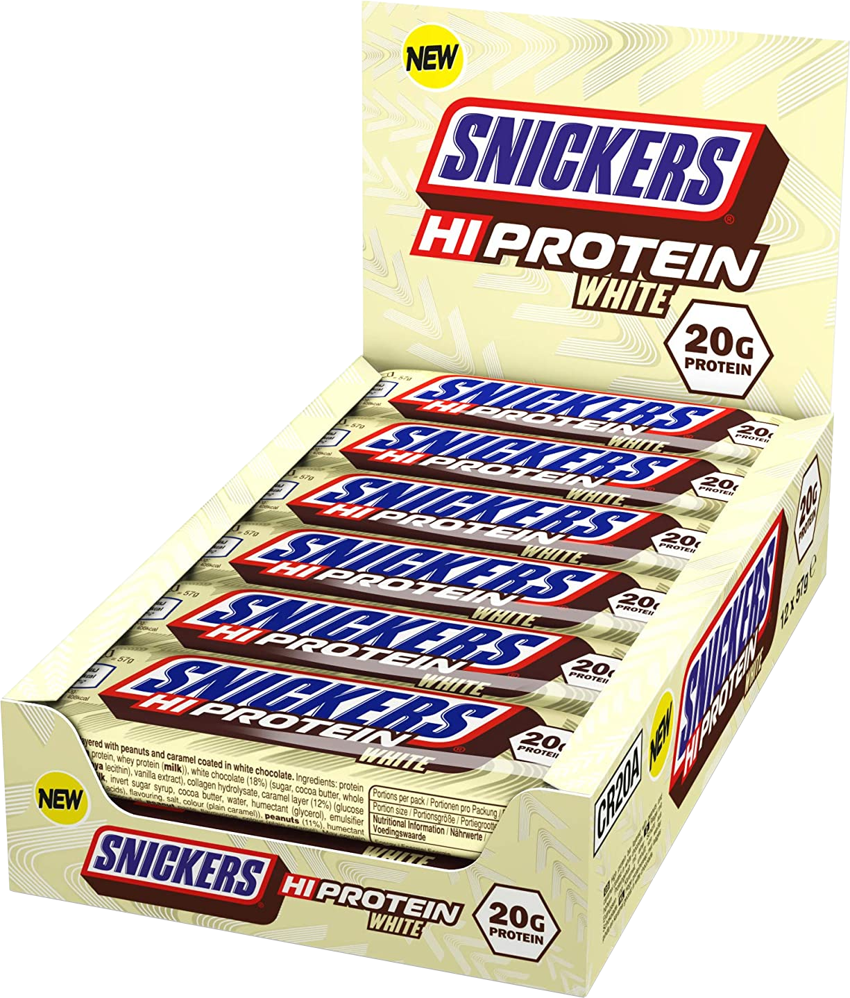 Snickers HiProtein Bar  - 12 x 55 g