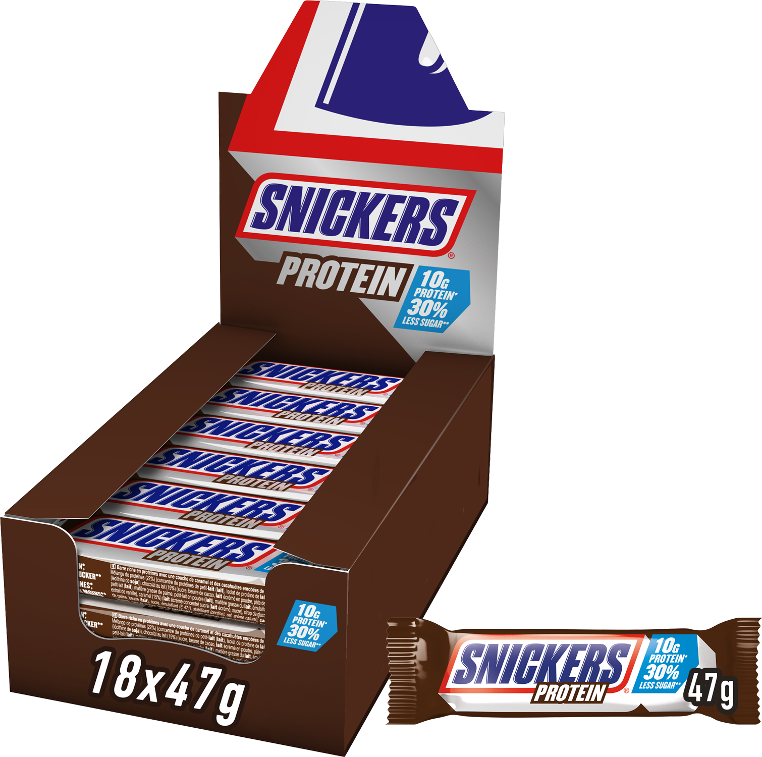 Snickers Protein Bar - 18 x 47 g