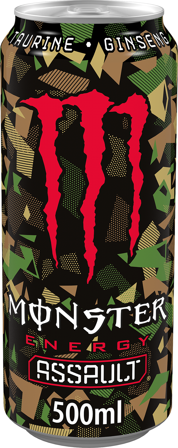 Monster Energy Assault - 12 x 500 ml