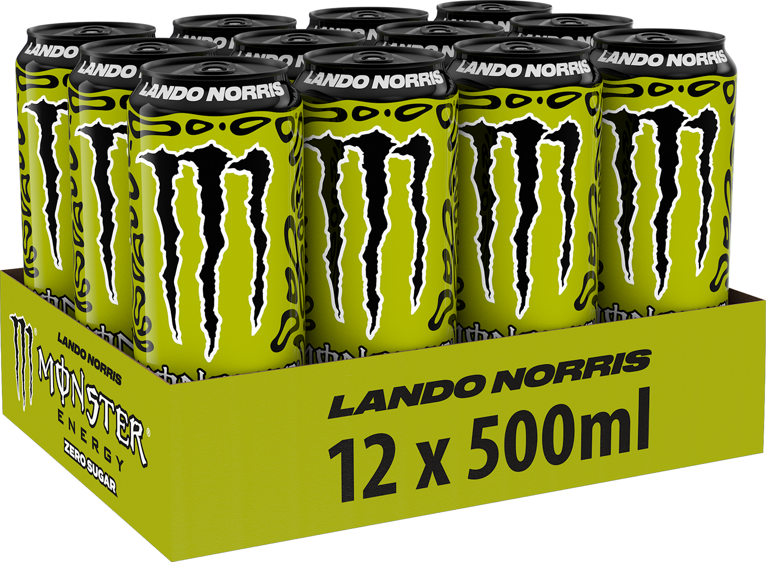 Monster Energy Lando Norris Zero Sugar  - 12 x 500 ml