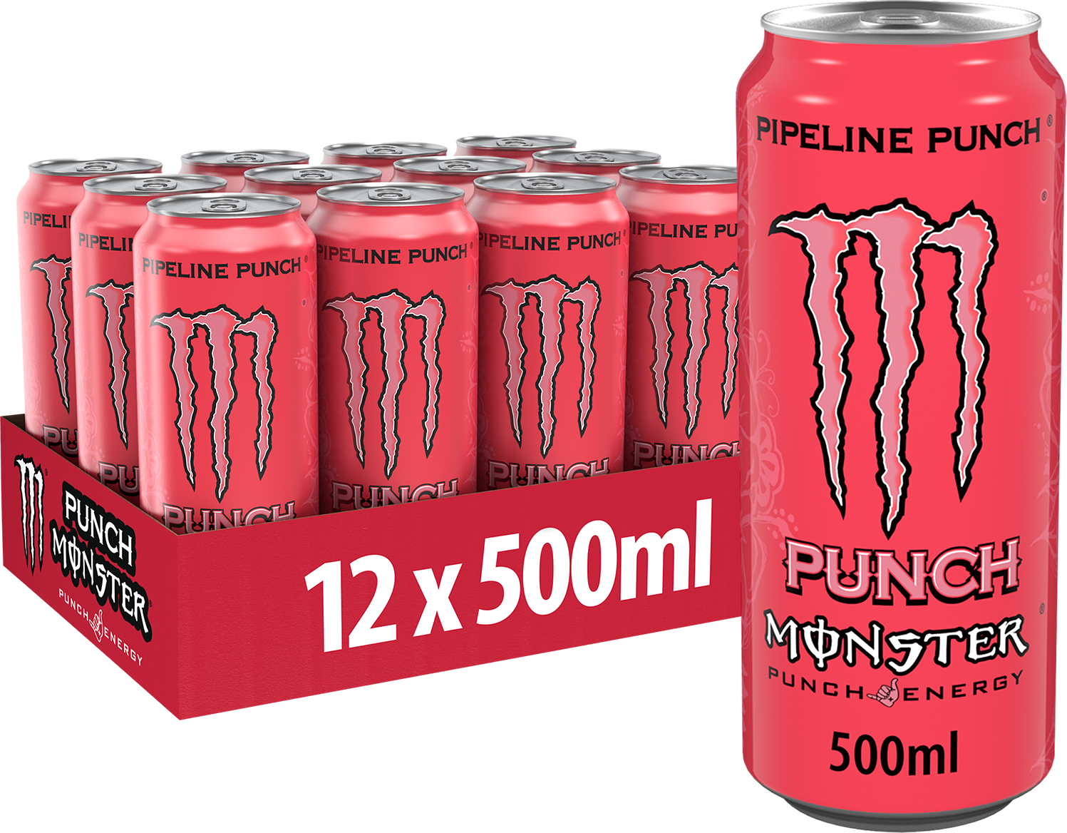 Monster Energy Punch - 12 x 500 ml