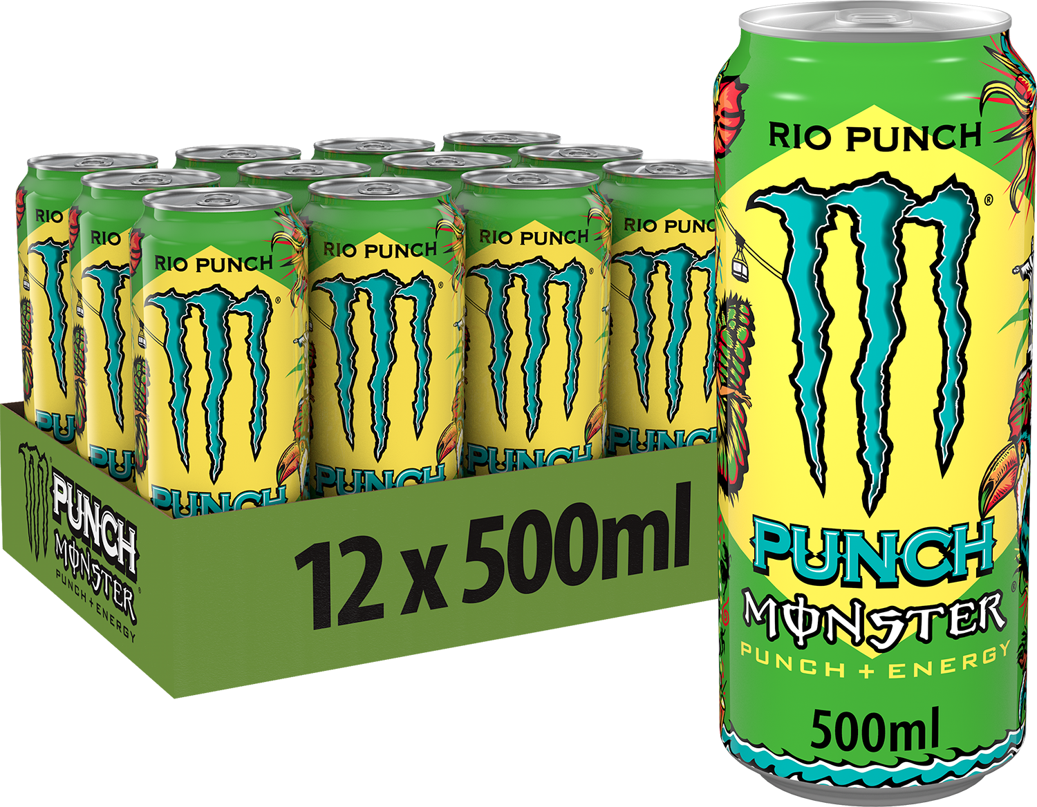 Monster Energy Punch - 12 x 500 ml