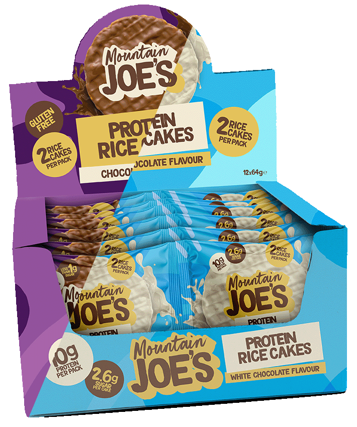Mountain Joe's Protein Rice Cakes - 12 x 64 g