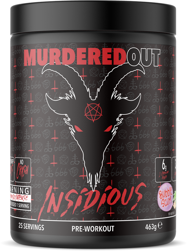 Murdered Out Insidious Pre-workout - 463 g
