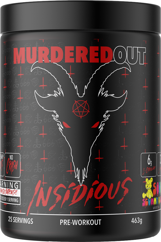 Murdered Out Insidious Pre-workout - 463 g