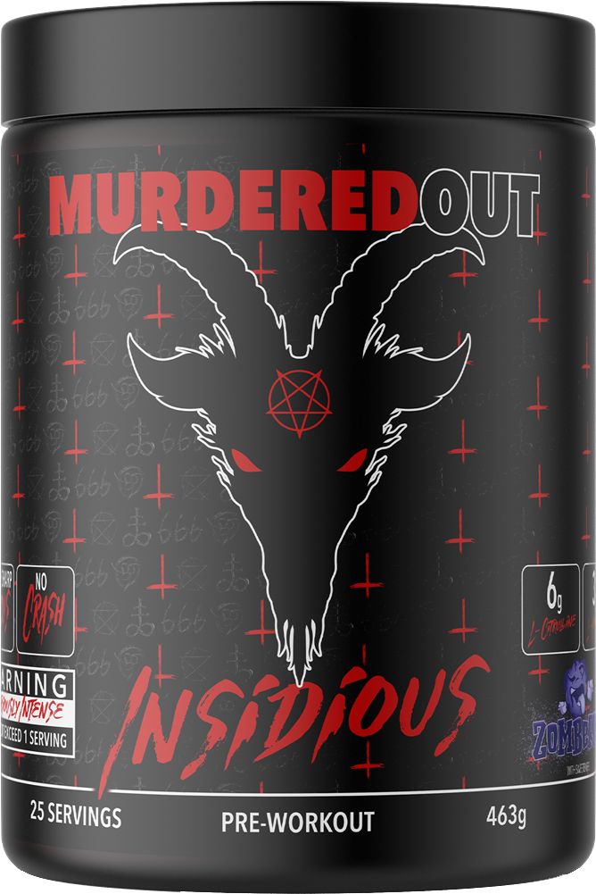 Murdered Out Insidious Pre-workout - 463 g