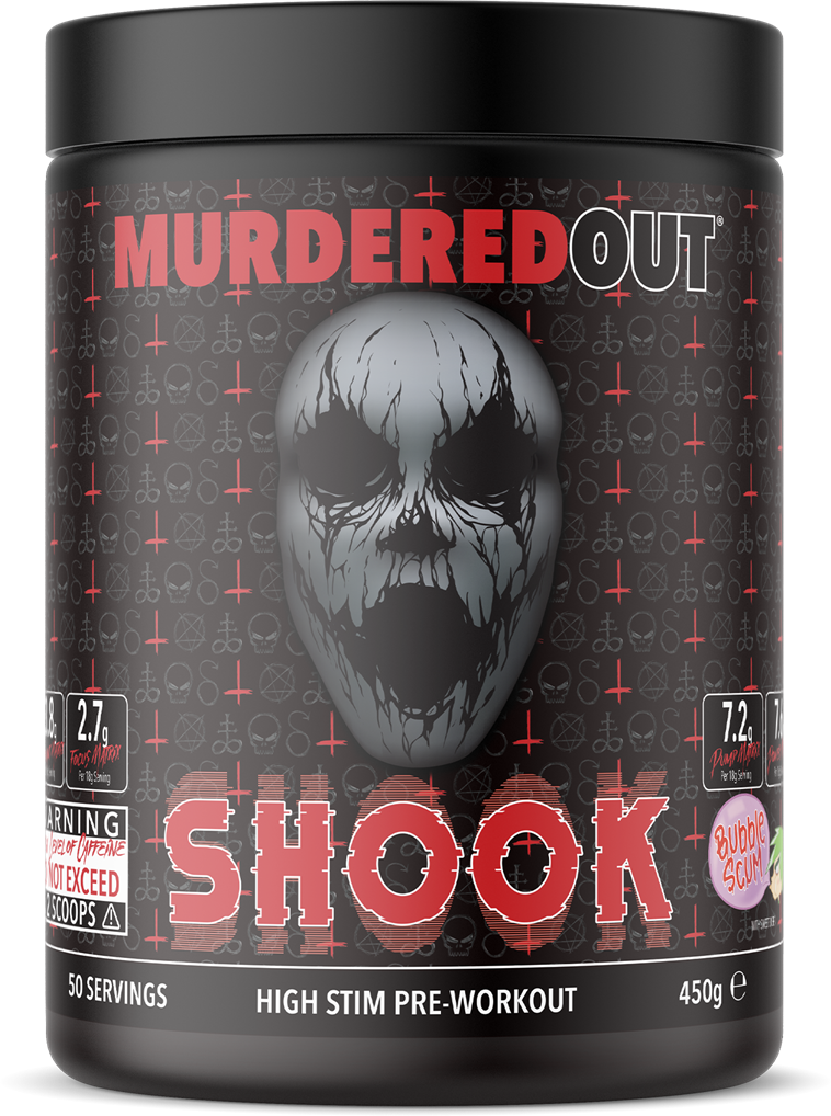 Murdered Out SHOOK Pre-workout - 450 g
