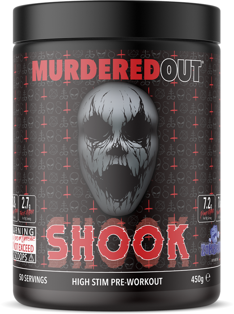 Murdered Out SHOOK Pre-workout - 450 g