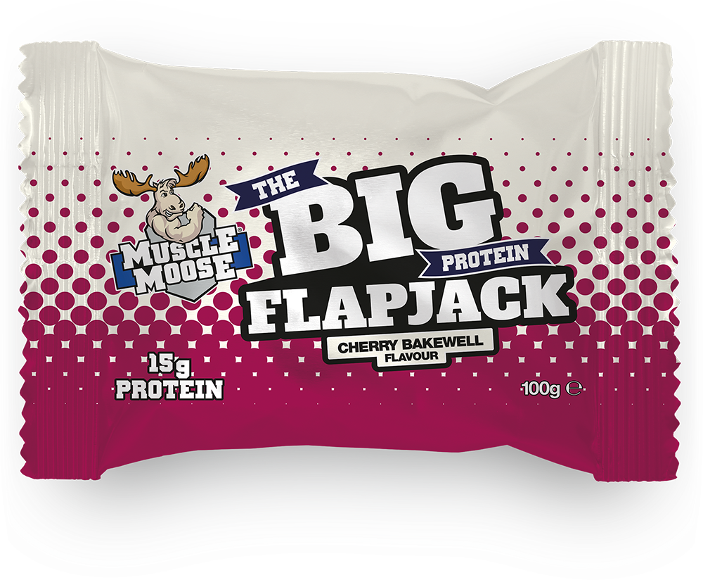 Muscle Moose Big Protein Flapjack - 12 x 100 g