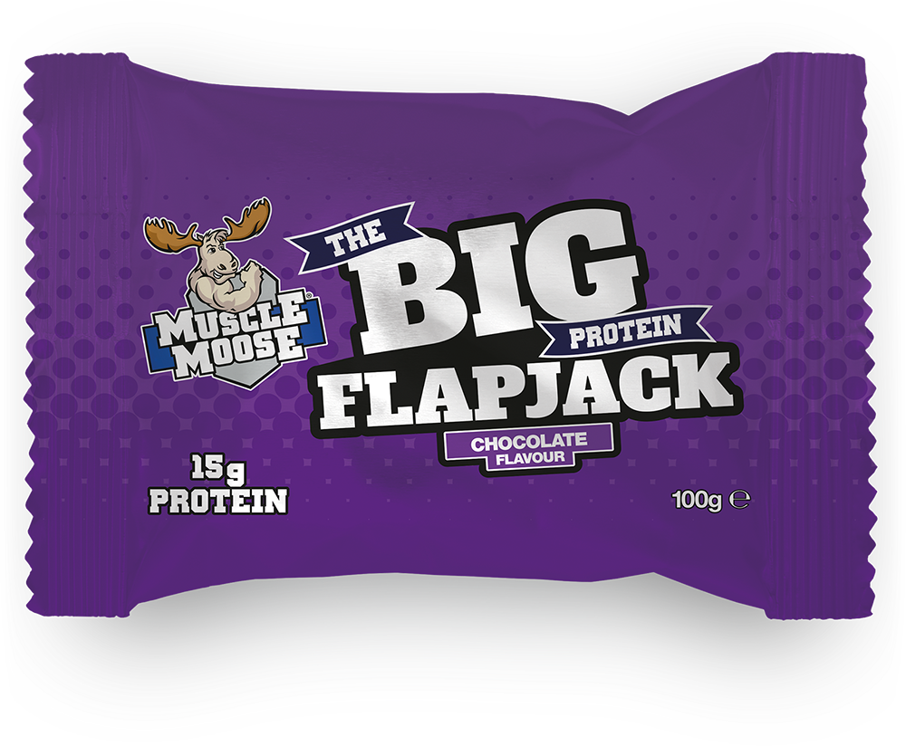 Muscle Moose Big Protein Flapjack - 12 x 100 g