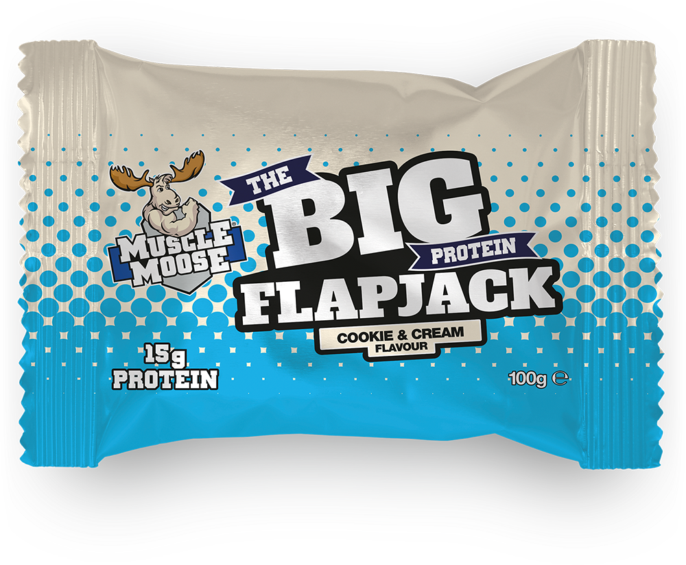 Muscle Moose Big Protein Flapjack - 12 x 100 g