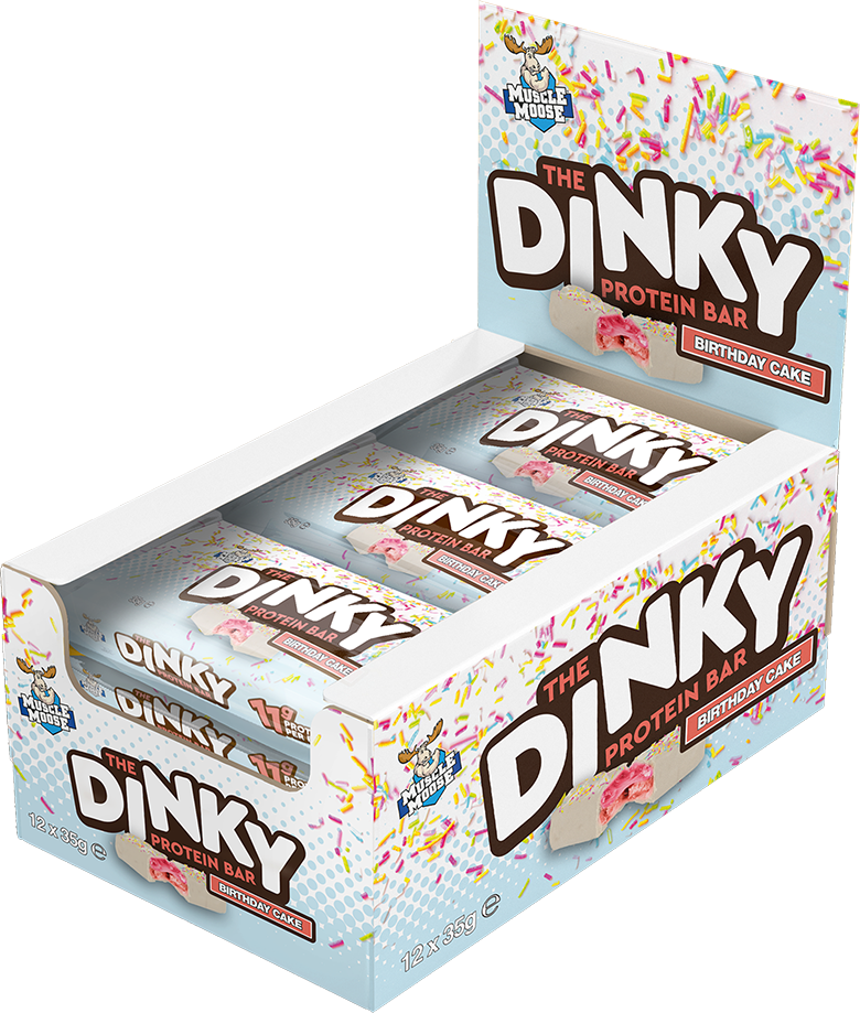 Muscle Moose The Dinky Protein Bar - 12 x 35 g