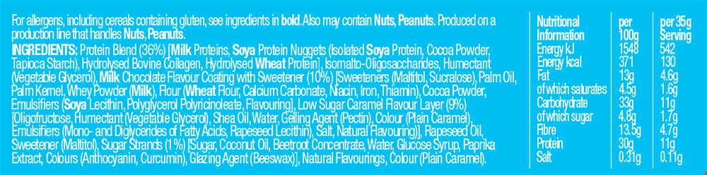 Muscle Moose The Dinky Protein Bar - 12 x 35 g