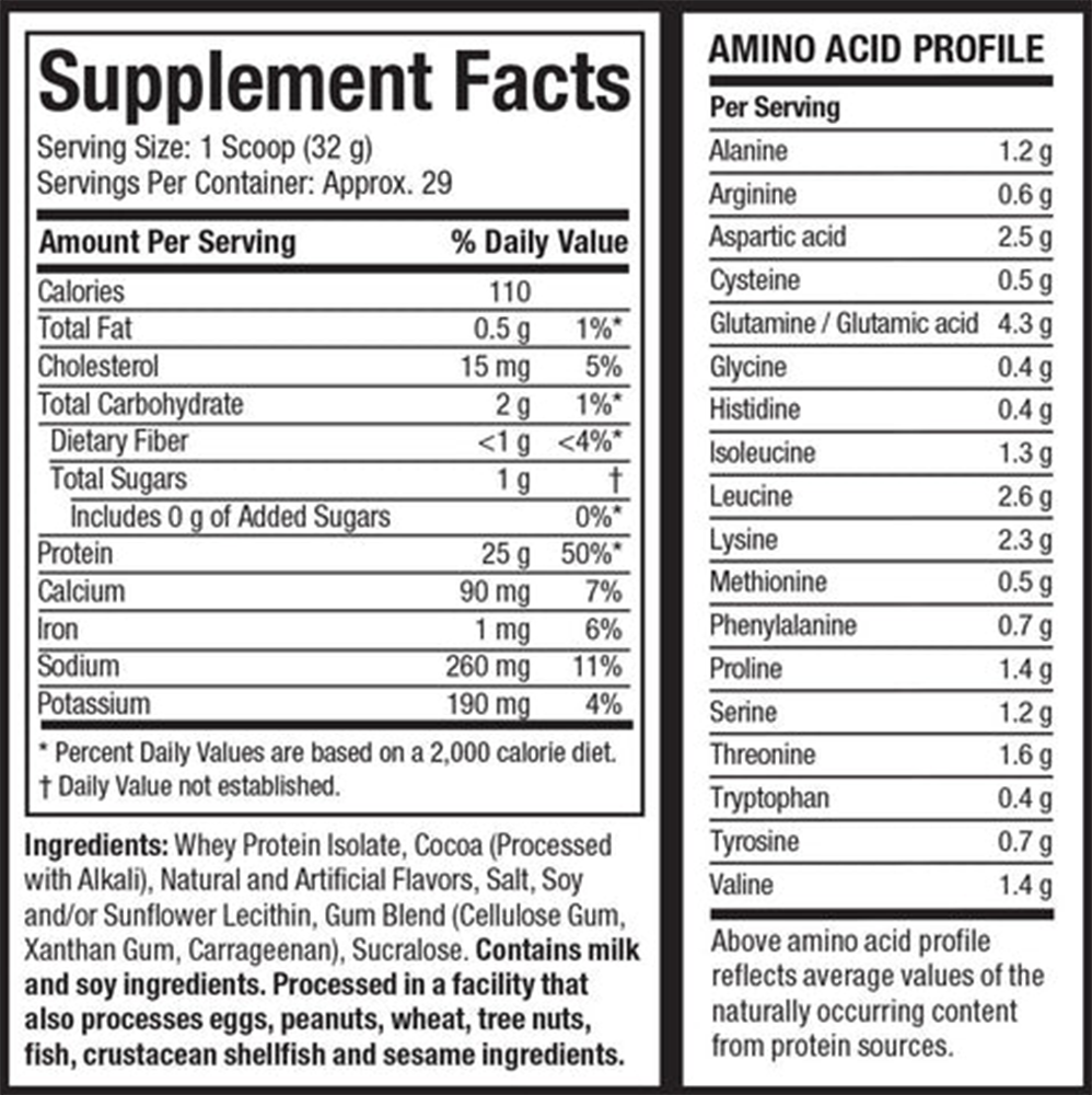 MuscleTech Iso Whey - 907 g