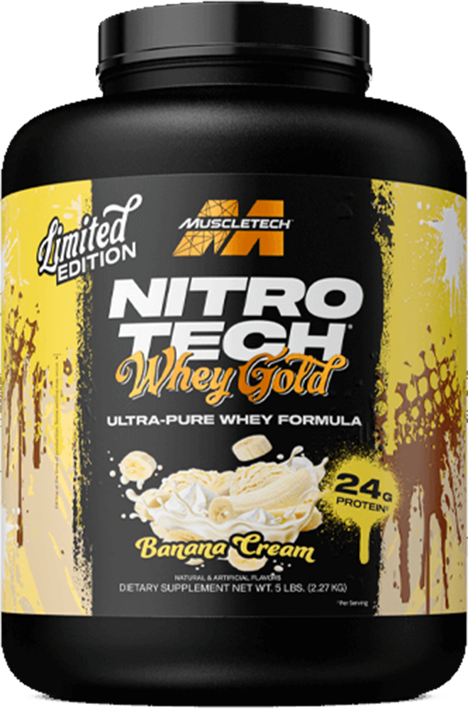 MuscleTech Nitro Tech 100% Whey Gold - 2270 g