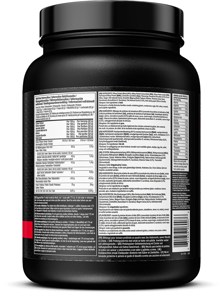 MuscleTech Nitro Tech 100% Whey Gold - 908 g