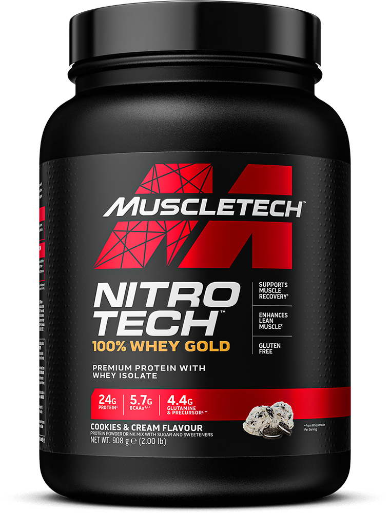 MuscleTech Nitro Tech 100% Whey Gold - 908 g