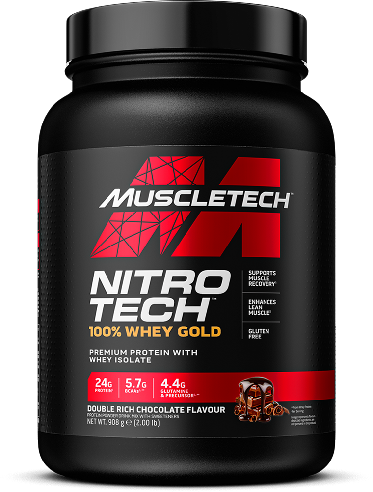 MuscleTech Nitro Tech 100% Whey Gold - 908 g
