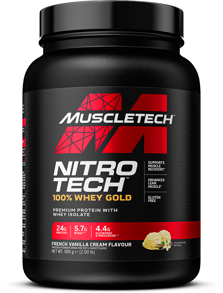 MuscleTech Nitro Tech 100% Whey Gold - 908 g