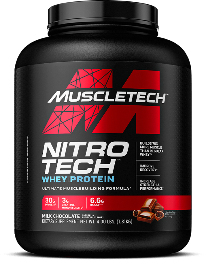 MuscleTech Nitro Tech Whey Protein - 1810 g