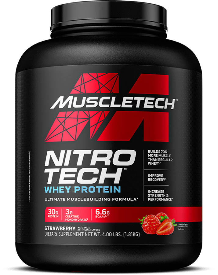 MuscleTech Nitro Tech Whey Protein - 1810 g