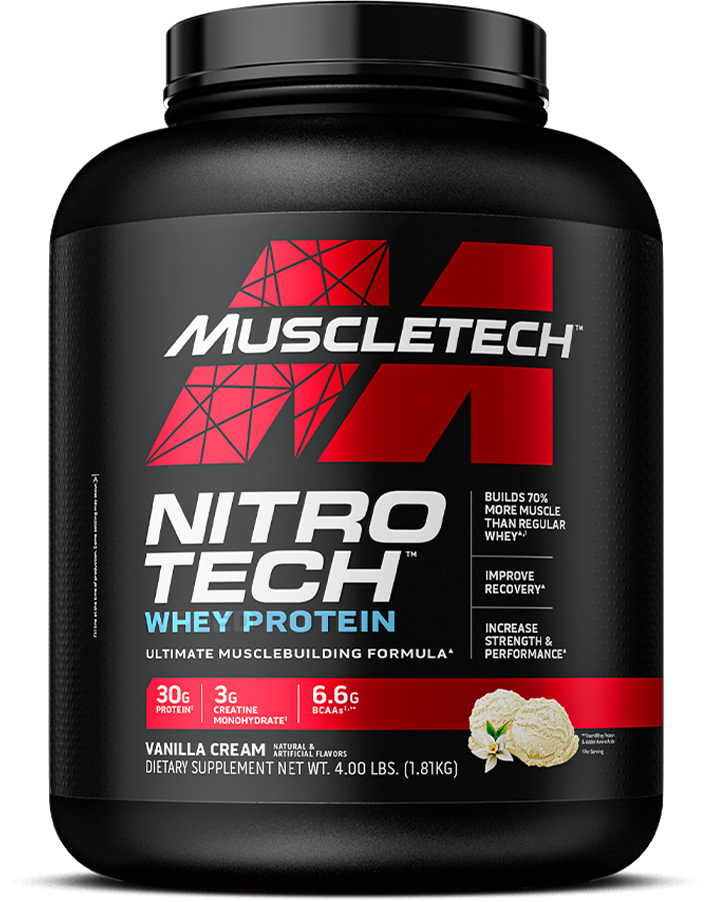 MuscleTech Nitro Tech Whey Protein - 1810 g