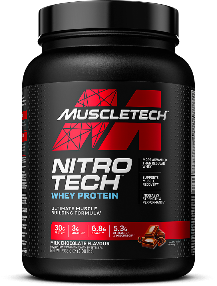 MuscleTech Nitro Tech Whey Protein - 908 g