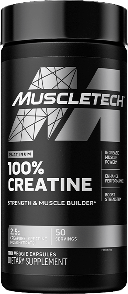 MuscleTech Platinum 100% Creatine Monohydrate - 100 caps