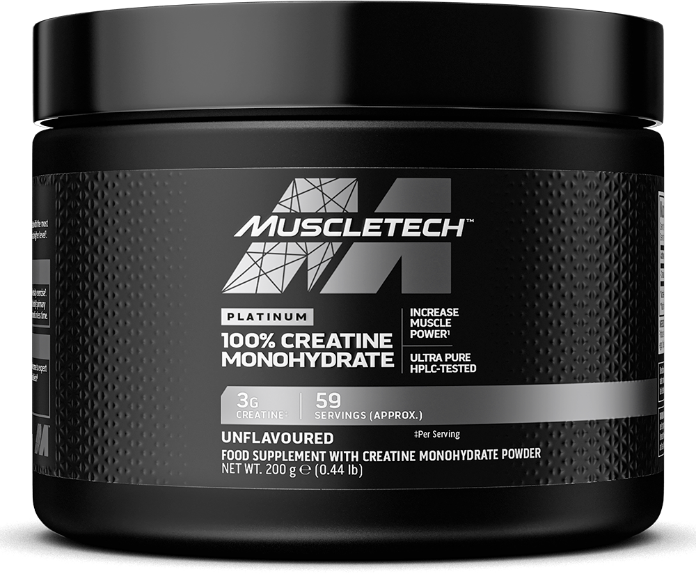 MuscleTech Platinum 100% Creatine Monohydrate - 200 g