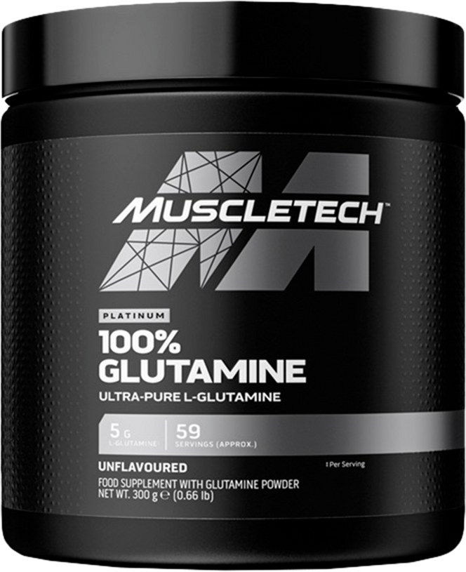 MuscleTech Platinum 100% Glutamine - 300 g