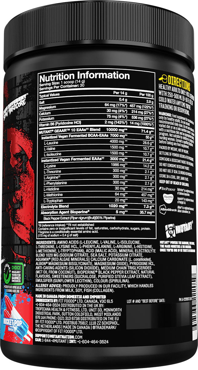 Mutant GEAAR - 420 g