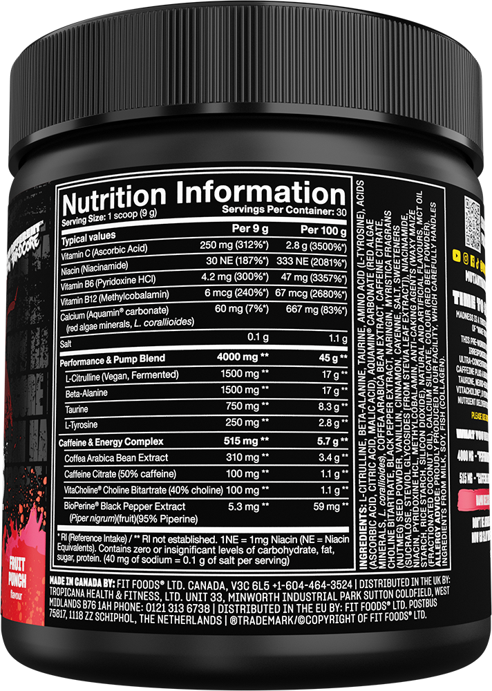 Mutant Madness - 30 servings