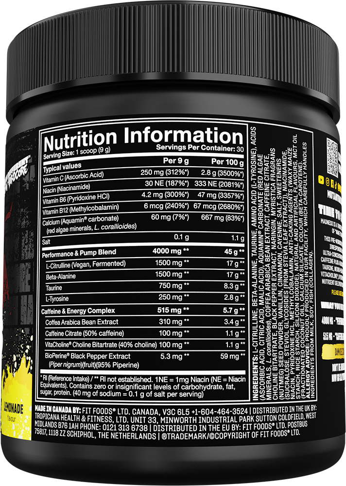 Mutant Madness - 30 servings