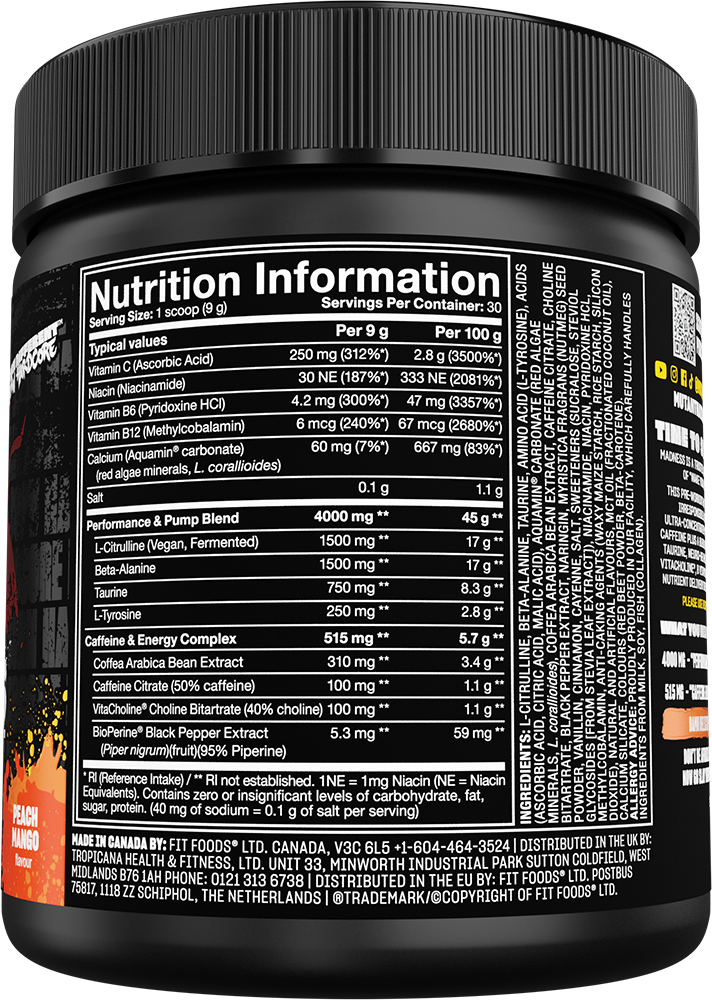 Mutant Madness - 30 servings