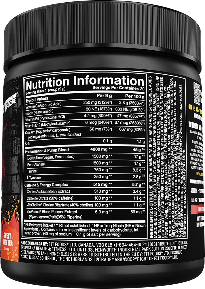 Mutant Madness - 30 servings