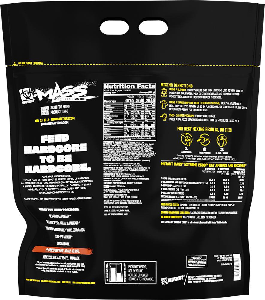 Mutant Mass Extreme 2500 - 5450 g