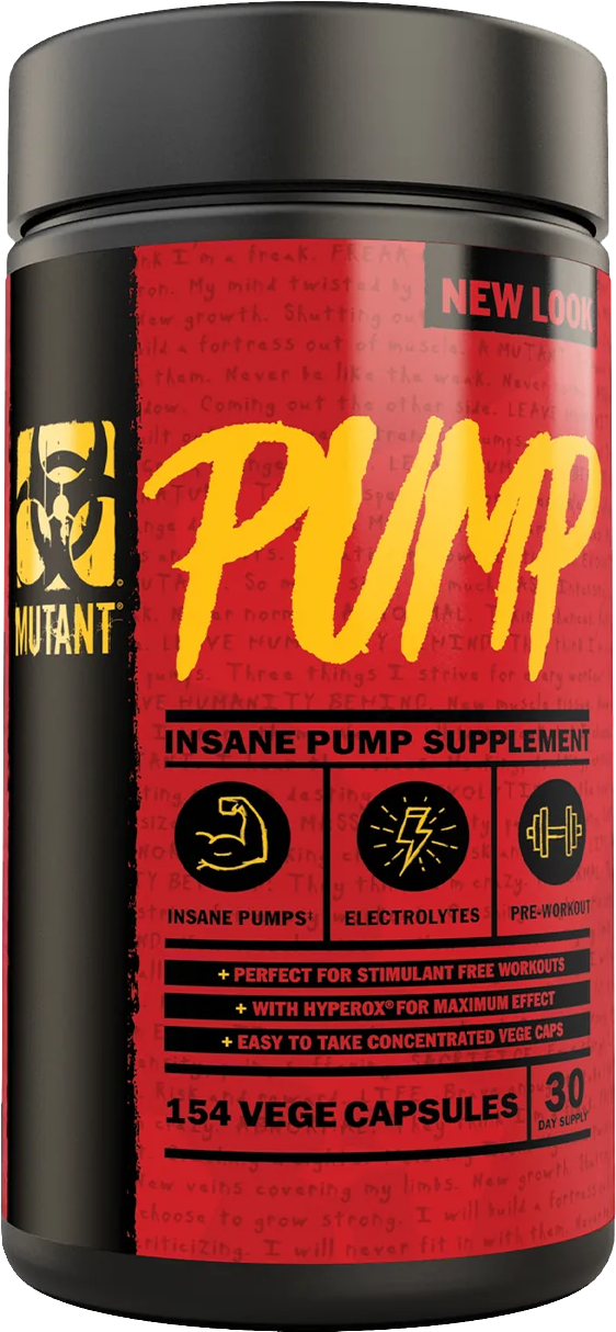 Mutant Pump - 154 caps