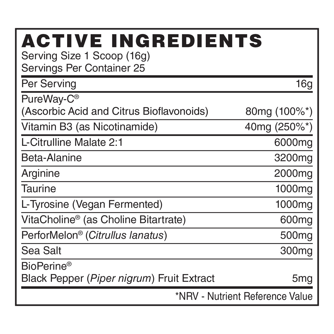 Naughty Boy Pump Pre-workout - 400 g