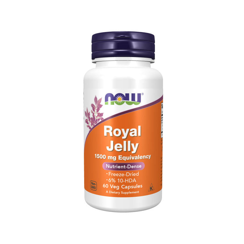 NOW Foods NOW2565 Royal Jelly 1500 mg - 60 veg caps