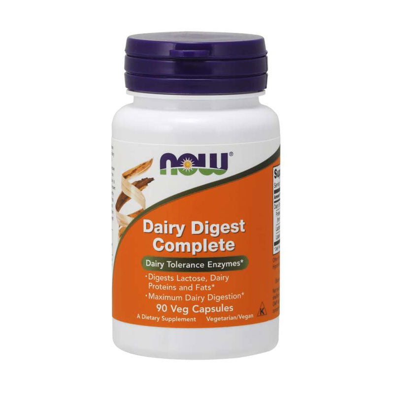 NOW Foods NOW2956 Dairy Digest Complete - 90 veg caps