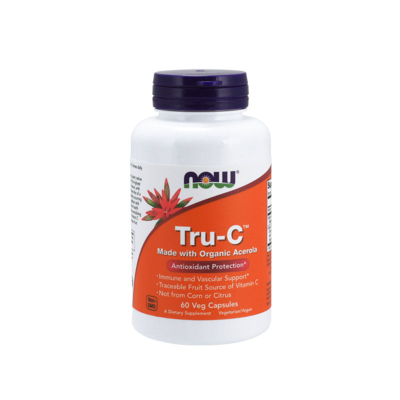 NOW Foods NOW707 Tru-C with Acerola - 60 veg caps