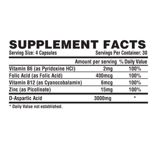 Nutrex T-Up - 120 caps