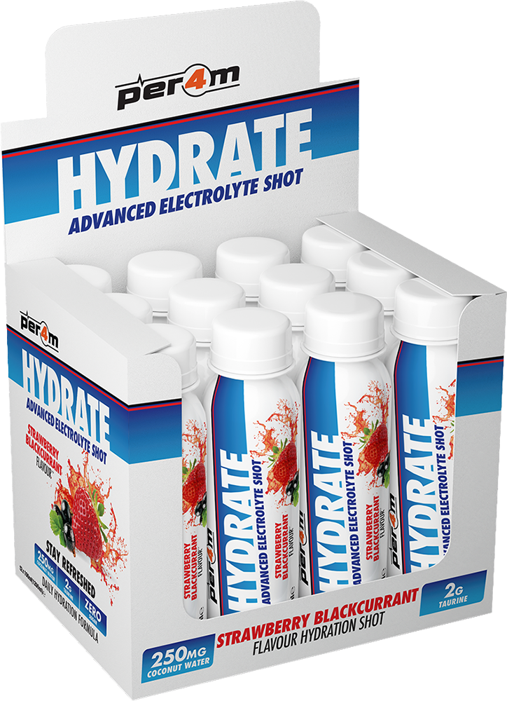 PER4M Hydrate Advanced Electrolyte Shot - 12 x 100 ml