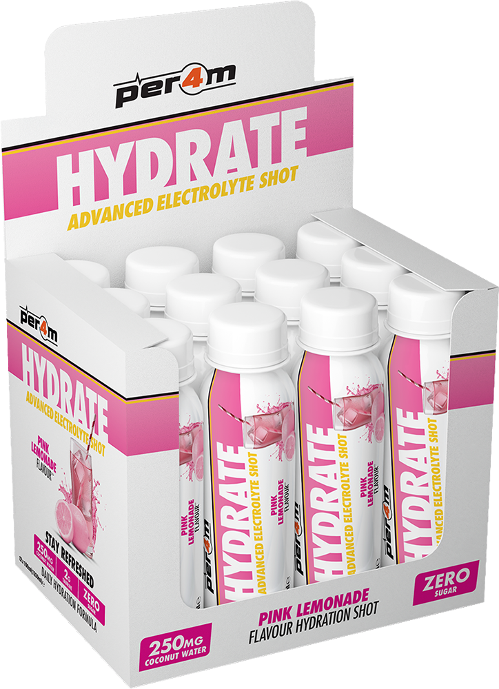 PER4M Hydrate Advanced Electrolyte Shot - 12 x 100 ml