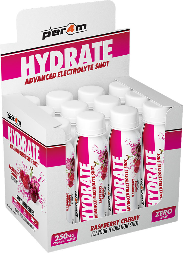 PER4M Hydrate Advanced Electrolyte Shot - 12 x 100 ml