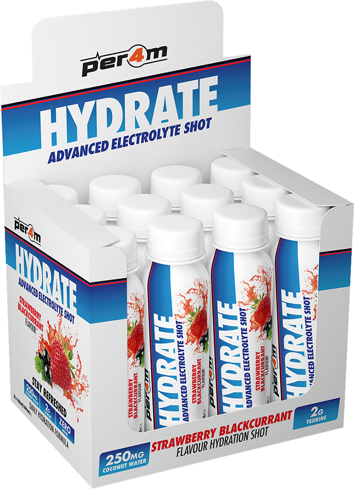 PER4M Hydrate Advanced Electrolyte Shot - 12 x 100 ml
