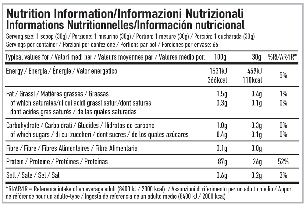PER4M Isolate Zero - 2000 g